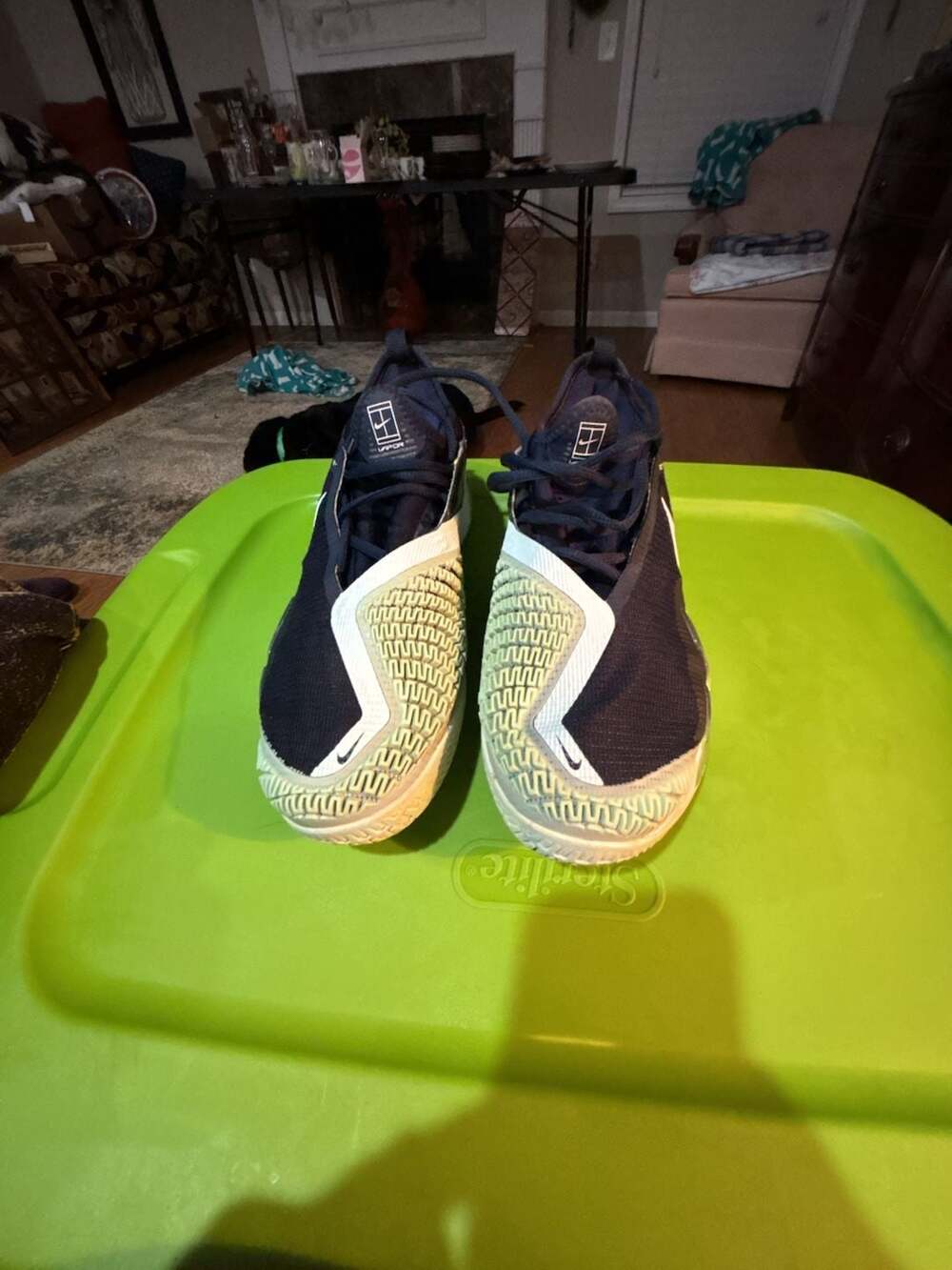 Nike Court React Vapor NXT Obsidian Mint Foam Tennis Shoes